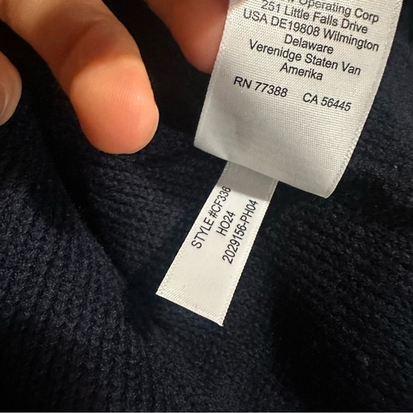 J crew Wool-blend sweater fleece jacket - Picture 3 of 3